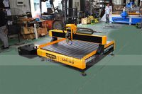 Mini routeur CNC 4x4 bureau CNC 1212 6090 vis gravure sur bois acrylique plastique signes faisant la Machine avec broche de refroidissement par eau