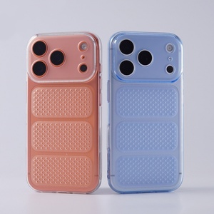 เคสโทรศัพท์แบบด้าน ลดการเกิดความร้อน สำหรับ iPhone 12 13 14 15 16 17 Pro Max Plus 17 Air  บางเฉียบ  วัสดุ TPU นิ่ม ป้องกันอย่างดี - Product Image 2