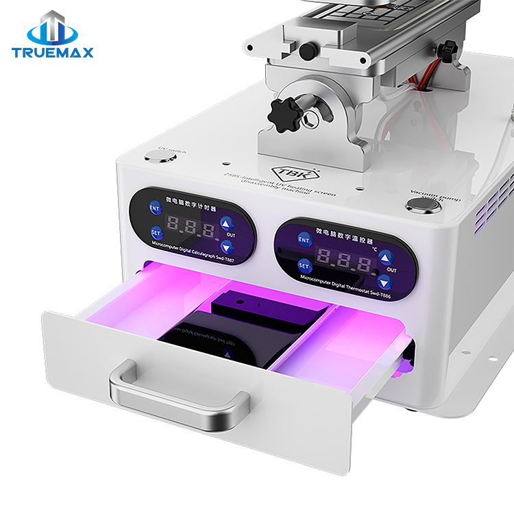 Устройство для удаления сотовых телефонов TEMX, ЖК-дисплей, отдельные инструменты, многофункциональный разборщик экрана, УФ-отверждающий лайтбокс, машина для ремонта мобильных телефонов