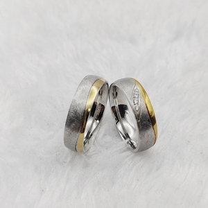 Joyería <span class=keywords><strong>de</strong></span> Estados Unidos Anillo <span class=keywords><strong>de</strong></span> novia y novio Mujeres <span class=keywords><strong>Promesa</strong></span> Boda Compromiso Conjuntos nupciales Amantes Anillo <span class=keywords><strong>de</strong></span> matrimonio - Product Image 2