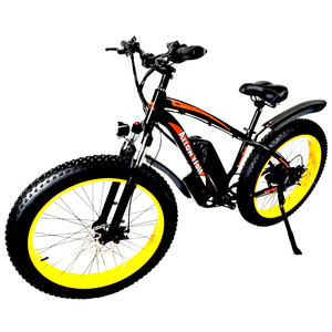 Vélo de montagne électrique sans balais avec moteur de moyeu arrière 48V 10Ah, batterie au lithium, 500W, double suspension, pneus larges 26*4 pouces, corps en aluminium - Product Image 5