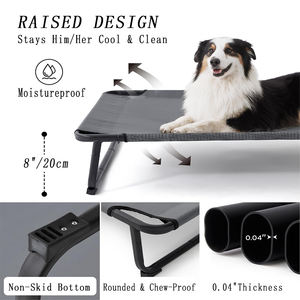 Erhöhtes Hunde bett im Freien für große Hunde, die angehobene, rutsch feste Füße kühlen - Product Image 3