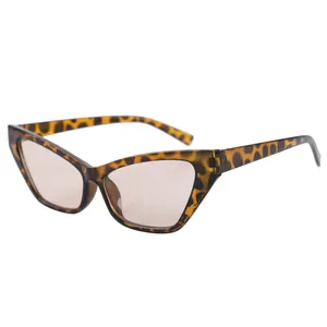 Trending Products 2022 New Arrivals Big Size Leopard Jewelry Color Ladies Cat Eye Sunglasses Custom Cat Eye Glasses Sun Women
