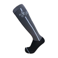 Chaussettes de compression segmentées respirantes et très élastiques pour homme, hauteur genou, pour le sport et l'équitation – Grande Vente