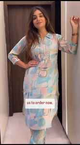 ชุดคอร์ดแฟชั่นใหม่ล่าสุดสำหรับผู้หญิง ชุดคอร์ดสำหรับฤดูร้อน มีจำหน่ายในราคาที่เข้าถึงได้จากอินเดีย - Product Image 3