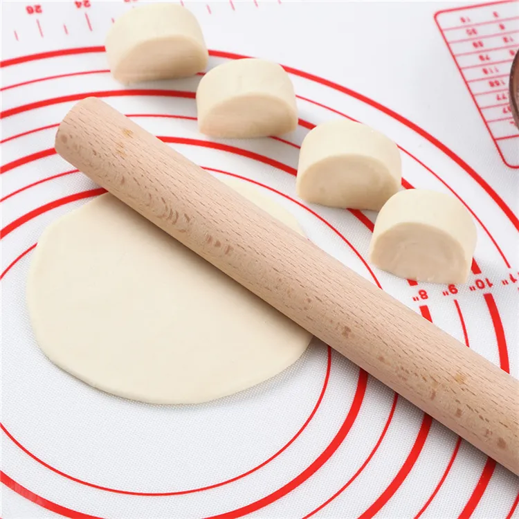 Food Grade Non-Sticking Oven Thicken Glass Fiber Silicone Kneading Mat