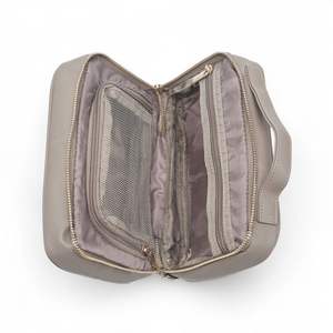 Bolsa de Aseo Personalizada Royal Fair, Bolsa de Cosméticos de Cuero PU con Doble Cremallera y Asa, Bolsa de Maquillaje Resistente al Agua, Conexión <span class=keywords><strong>para</strong></span> Viajes - Product Image 2