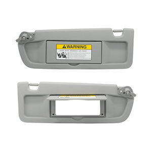 Honda Civic Sunshade 83280-SNA-A01ZA <b>Light</b> Gray Roof <b>Cover</b> Buckle Installation 2006-2011 Model - Product Image 2