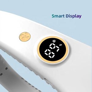 2026 New Arrivals Wearable for Outdoor,Trending Products Rechargeable <b>Mini</b> <b>Usb</b> Portable Neck <b>Fan</b> - Product Image 4