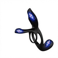 Masseur personnel vibrant pour homme, anneau pénien avec télécommande sans fil