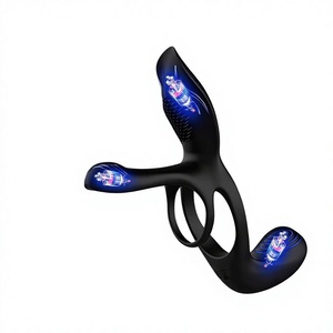 Personal Care Massager Vibrating Ring Vibrator Toy for Men - Product Image 3