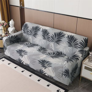 Funda de sofá de estilo geométrico con estampado moderno, funda de sofá elástica de 3 plazas para sala de estar - Product Image 2