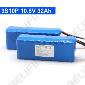 10.8V lityum pil 10.8V 32Ah Li-ion 18650 pil paketleri yüksek oranlı güç kaynakları 12V 3S10P ışık güç İha Robert piller - Product Image 3
