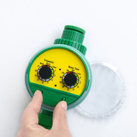 Temporizador de Riego Automático F98, Analógico, de Plástico, a Pilas, Equipo de Jardinería para Regar Flores y Plantas
