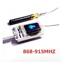 868MHz/915MHz LoRa ESP32 Kit de bricolage bleu OLED WiFi SX1276 Module avec antenne pour carte de développement IOT