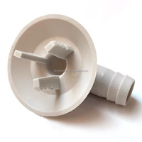 Bac de drainage extérieur en plastique sur mesure pour climatiseur avec connecteur de sortie d'eau pour la collecte des condensats