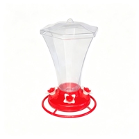 Nouvelle mangeoire à eau suspendue pour colibris, décorations d'extérieur, fleur artificielle, écologique, réutilisable, durable