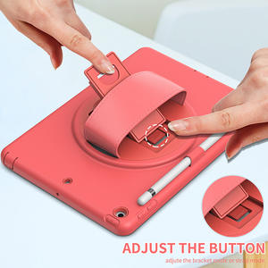 2021 solido per il caso del <span class=keywords><strong>iPad</strong></span> 8th Generazione Della Copertura da 10.2 pollici Antiurto Heavy Duty <span class=keywords><strong>con</strong></span> la <span class=keywords><strong>Penna</strong></span> Del Supporto Del Basamento & hand Strap - Product Image 4