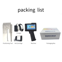 Imprimante à jet d'encre portable de haute qualité pour sacs tissés papier Kraft et panneaux de bois codage Logo Date un pouce 25.4mm