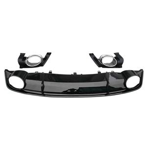 Difusor trasero de coche de fábrica <span class=keywords><strong>A7</strong></span> <span class=keywords><strong>S</strong></span> <span class=keywords><strong>LINE</strong></span> S7, difusor de parachoques trasero estilo RS7 con tubo de escape para <span class=keywords><strong>Audi</strong></span> <span class=keywords><strong>A7</strong></span> S7 C7.5 2016 2017 2018 - Product Image 2