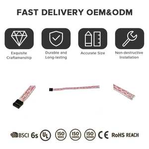 Motosiklet Otomobil Elektronik Cihazlarında Topraklama EMI Koruması için Kalaylı Bakır Örgülü Kılıflı Elektrik Kablo Demeti - Product Image 4