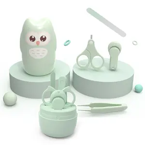 תינוק מוצרים של כל סוגי תינוק ציפורניים ערכת אחרים בייבי & מוצרי ציפורניים טיפול סט עם חמוד מקרה עבור יילוד, תינוקות