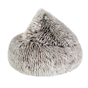 Offre Spéciale plusieurs couches longue peluche maison pour animaux de compagnie fond antidérapant chaud semi fermé sommeil profond lit pour animaux de compagnie - Product Image 4