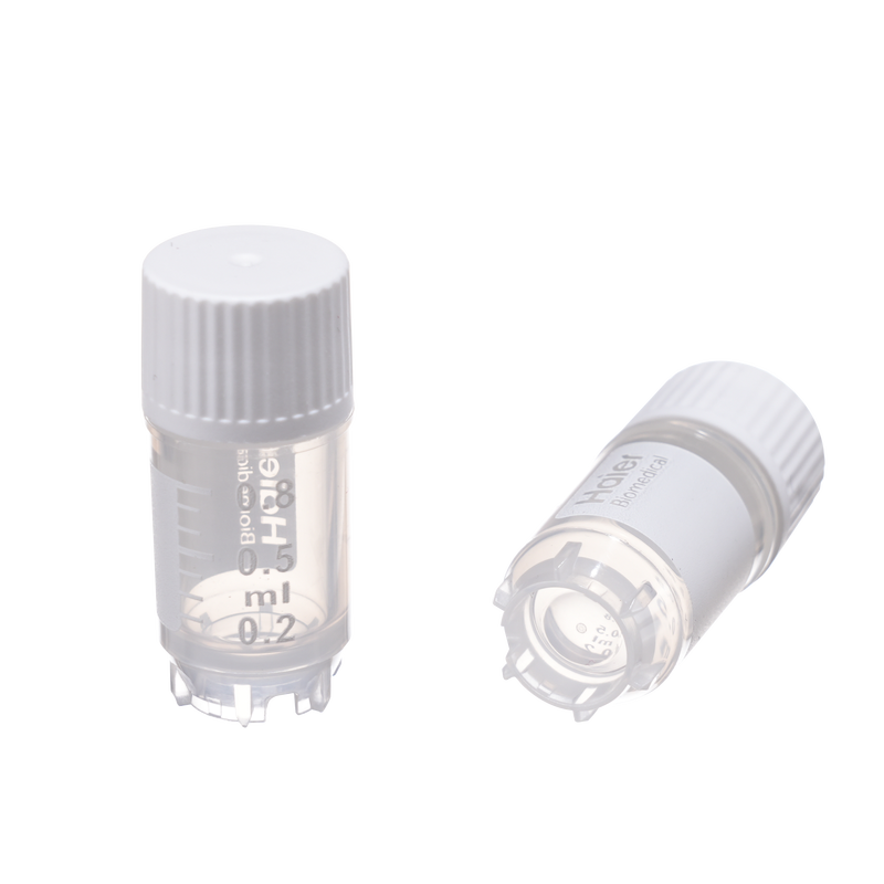 Haier Biomedcial Lab Plastic 2D Barcode