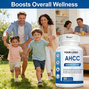 Ekstrak Jamur AHCC Alami yang Dapat Disesuaikan OEM/ODM untuk Mendukung Imunitas Dewasa Suplemen AHCC 60 Kapsul - Product Image 3