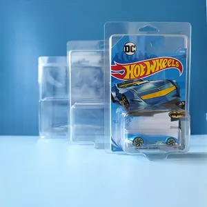 कस्टम गर्म पहियों खिलौने कार प्लास्टिक रक्षक पीईटी सीपी बॉक्स कलेक्टर प्रदर्शन के मामले पैकेज