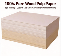 Papier spécial offset sans bois 100 g/m², 100 feuilles, protection des yeux, A4, 100 % compatible pour l'impression d'exposition