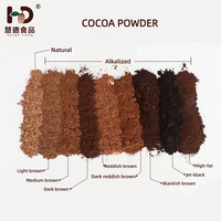 Cacao en polvo alcalinizado de calidad alimentaria de alta calidad JH0202 (marrón medio) Venta caliente de granos de Ecuador para bebidas