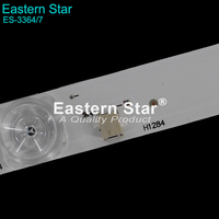Bande LED ES-3364 (3 pièces, 7 LED) JL.D40071330-002AS-M_V02 pour téléviseur Philips 40 pouces PTV40G50SNS, rétroéclairage LED Eastern Star, barre LED