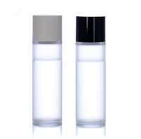 Bouteille hydratante de sérum de lotion 30ml 50ml 80ml 100ml 150ml de matériau PETG en forme de cylindre droit