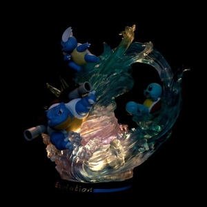 Figura de Acción de Pokémon GK Jenny Water Arrow Turtle, Escena de Evolución Luminosa, Animación, Venta al por Mayor - Product Image 4