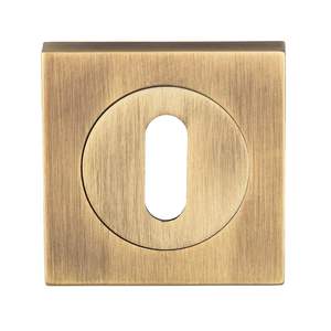 Escudo cuadrado moderno en acabado mate disponible al mejor precio - Product Image 3