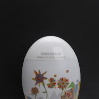 En gros 50Ml Mignon Logo Personnalisé Imprimé Vide Crème Solaire Pe En Plastique Cosmétique Conteneur Emballage Buse Bouteille Avec Bouchon Pp