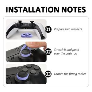 6-Pack Silicone Aim Assist Rings for PS5/PS4/Xbox/Switch Pro/<strong>Scuf</strong> <strong>Controllers</strong> - Precision Grip Motion Control Non-Electric Tools - Product Image 3