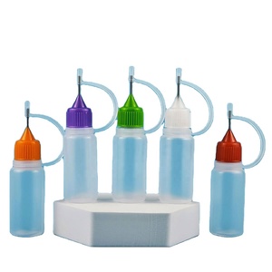 Available 5ml 10ml 20ml 30ml 50ml 100ml 120ml PE Needle Tip Plastic Dropper Needle <b>Bottles</b> Oil Fill <b>Bottle</b> - Product Image 5