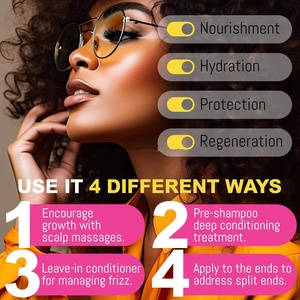 Huile de Croissance Capillaire à la Batana Brute 100% Naturelle Personnalisée, Huile Hondurienne Végétalienne <span class=keywords><strong>Anti</strong></span>-Chute Capillaire pour Femmes Noires - Product Image 6
