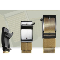 Ceinture tactique pour homme de haute qualité, respirante, en sangle de nylon, entièrement réglable, résistante à l'usure, ceinture décontractée, ceinture tactique