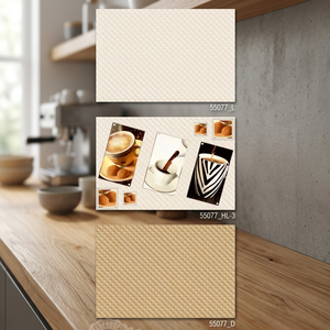 Precio más barato Diseño de cocina 12x18 Cerámica Digital 30x45 Azulejo de pared esmaltado brillante Metro Ladrillo marrón Estilo 300x450mm Azulejos de pared - Product Image 3