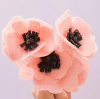 Bouquet de fleurs en feutre fait main de forme personnalisée, fleurs préservées, cadeau pour la Saint-Valentin, anniversaire