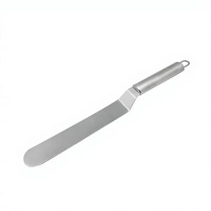Spatule à glaçage angulaire écologique en argent de 8 pouces pour la décoration de gâteaux - Product Image 1