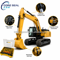270-1528 4C-4782 534-0793 Kit O-Ring untuk Suku Cadang Caterpillar CAT-hidrolik-kopling Pompa Air Pompa Dredging Suku Cadang Palu Piling