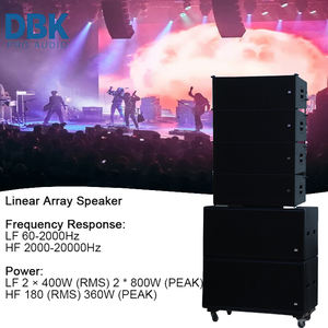 DBK çift 12 inç sıralı hat hoparlör ile çift 18 inç <span class=keywords><strong>Subwoofer</strong></span> profesyonel konser ses için ses ekipmanı Bar - Product Image 3