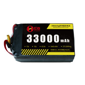HD UAV Power 44.4V 33Ah12S Solid State 33000mAh 310wh/kg <b>Lithium</b> <b>Ion</b> <b>Battery</b> <b>Pack</b> for Fixed-Wind VTOL Multirotor Drones - Product Image 1