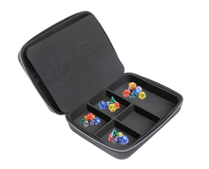 Custom Logo Carrying EVA foam Travel Plastic Dice Set Storage Tray Boxes bag