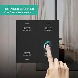 Window Opener For Curtain Motor Engineering Wholesale Motorized Automatic Home Renovation