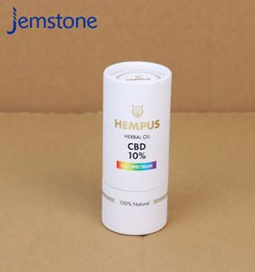 Custom Printed Recyclable Perfume <b>Cardboard</b> <b>Tube</b> Packaging Cigarette Herbal Oil Cylinder Box Kraft Paper <b>Tube</b> with EVA Insert - Product Image 1